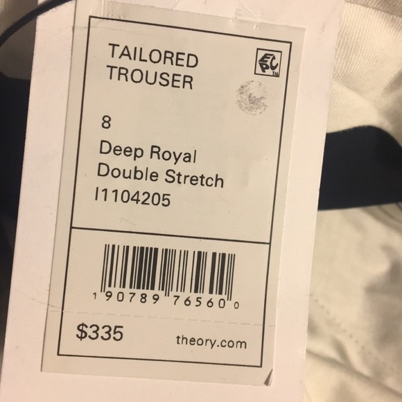 Theory Tailored Trousers - Picture 7 of 8